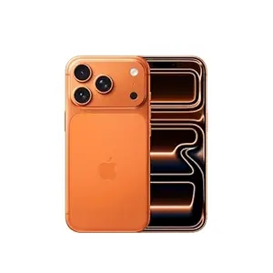 Apple iPhone 17 Pro 512 GB: 15.93 cm (6.3″) Display with Promotion up to 120Hz, A19 Pro Chip, Breakthrough Battery Life, Pro Fusion Camera System with Center Stage Front Camera; Cosmic Orange