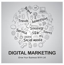 Email marketing concept showing a laptop screen with email campaign dashboard, open rate and click-through analytics, newsletter design templates, and automation workflow. The visual represents email marketing strategies used to increase sales, customer engagement, and business growth in digital marketing.